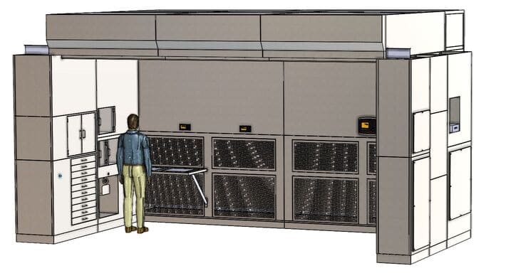 On continue nos travaux sur notre nouveau poste de pesée dans nos locaux d’EREA PHARMA