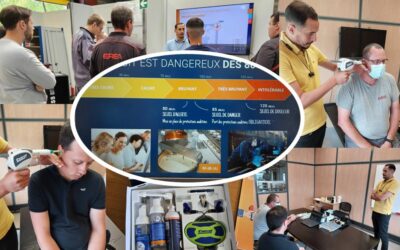 Des protections auditives sur mesure pour les équipes d’EREA PHARMA