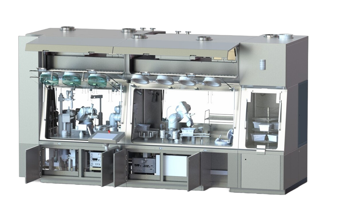 Ligne de remplissage de tubes aluminium (crèmes, pommades)