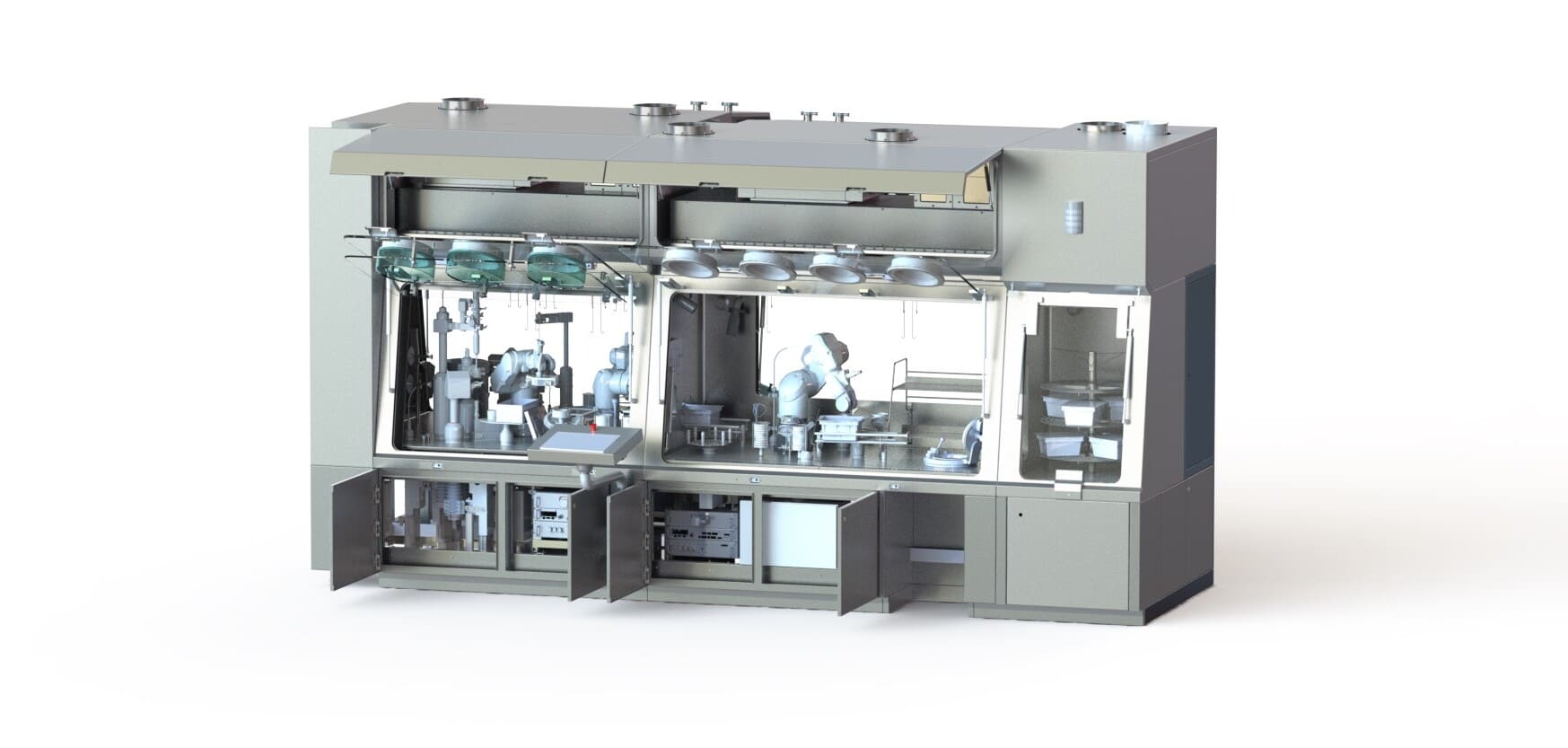 Ligne automatique de remplissage aseptique