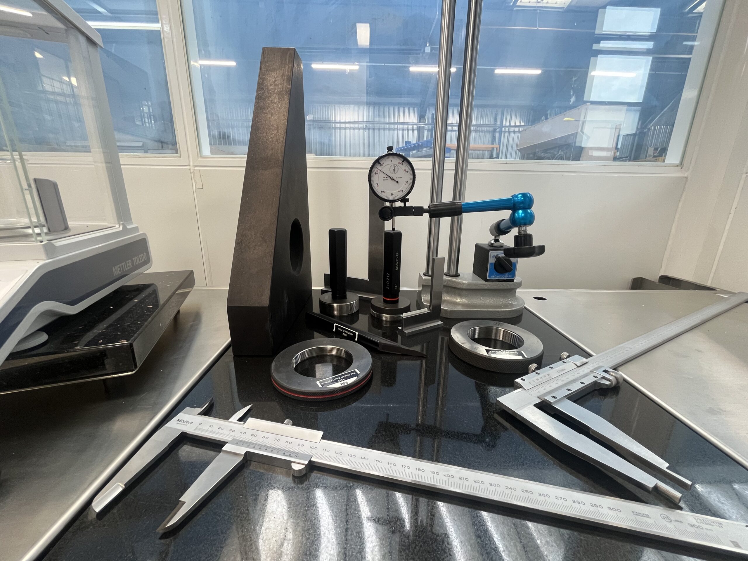 Locaux EREA – Zone de métrologie
